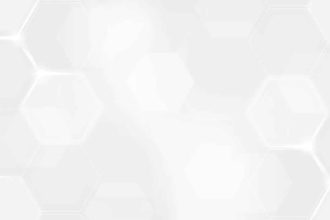 Abstract geometric hexagonal pattern on a white background.