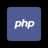 PHP language logo.