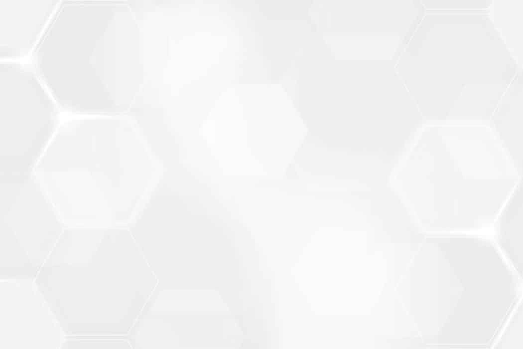 Abstract geometric hexagonal pattern on a white background.