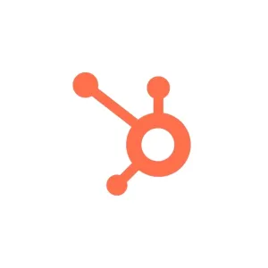 Orange HubSpot partner logo icon.