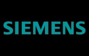 Siemens brand logo.