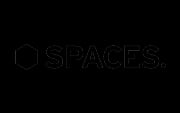 Spaces brand logo.