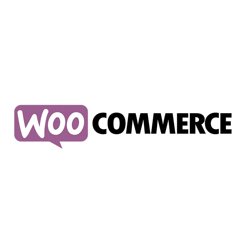 WooCommerce e-commerce plugin logo.