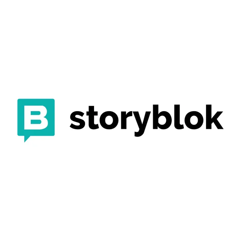 Storyblok platform logo. Logo for Storyblok platform logo.
