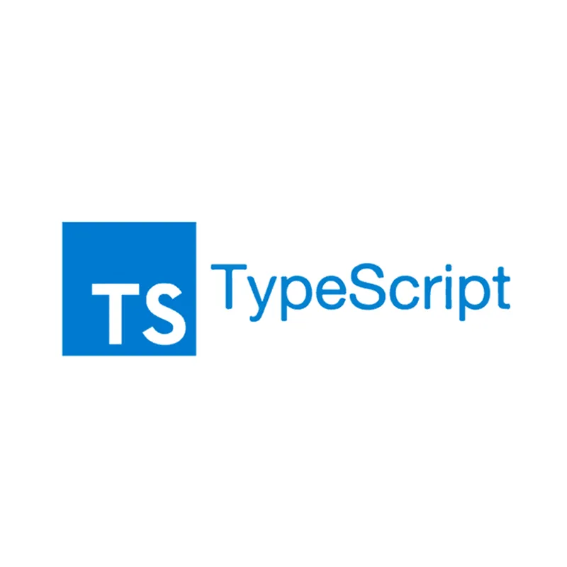 Typescript language logo. Logo for Typescript language logo.