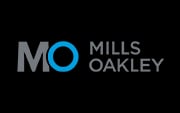 Mills Oakley brand logo. Mills Oakley brand logo.